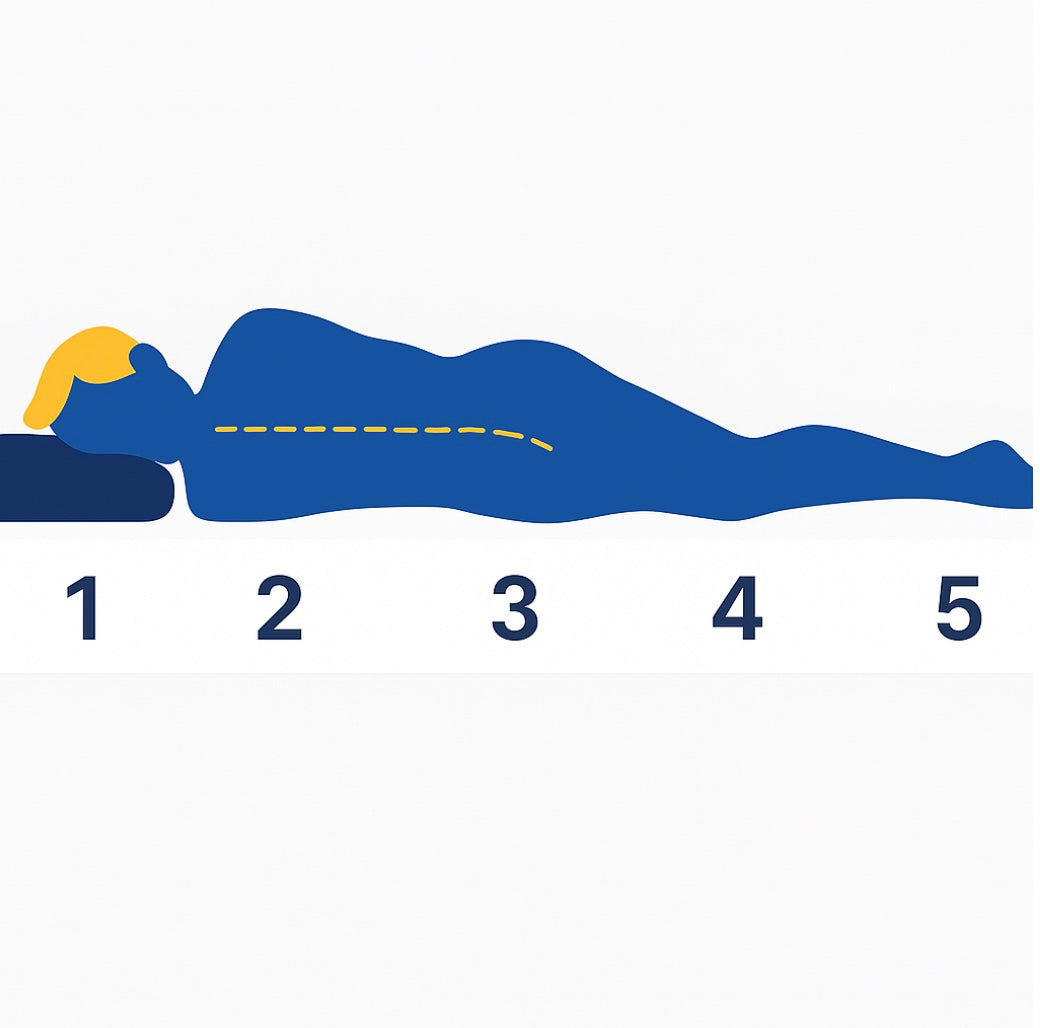 Performance matras 5 zones - Pantera Nautic™ schuim