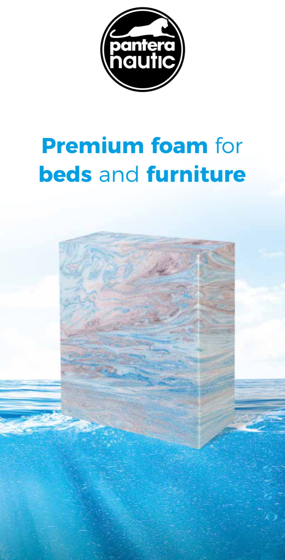 Performance matras 5 zones - Pantera Nautic™ schuim